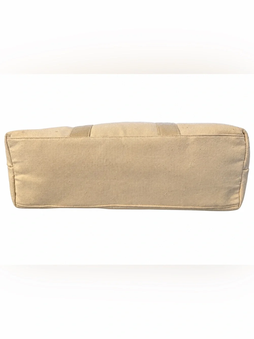 Polo Ralph Lauren Fragrances LARGE Beige Canvas Zippered Travel Tote Bag